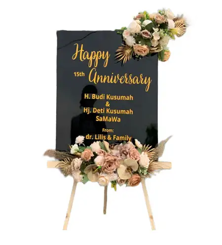 Papan Bunga Akrilik Gagangkepuhsari